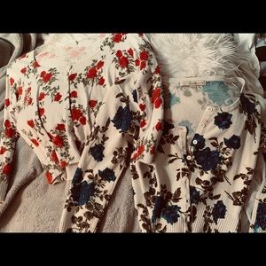 Forever21 Floral Cardigans